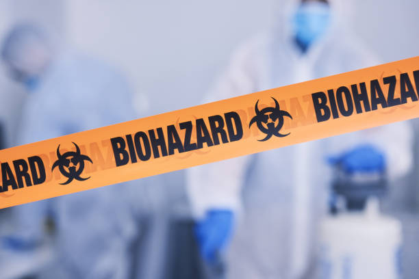 Professional Biohazard technician working in Shelby, NC